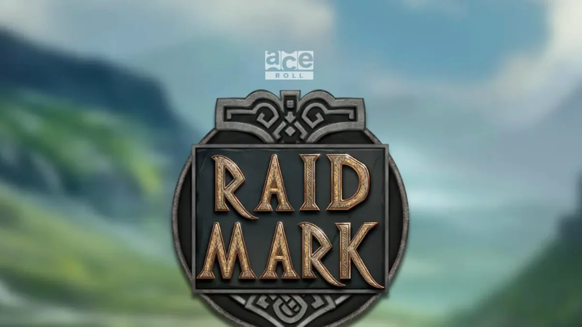 Tampilan visual slot Raidmark dengan tema Viking dan kapal perang